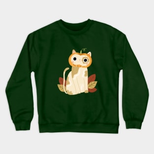 Pumpkin cat Crewneck Sweatshirt